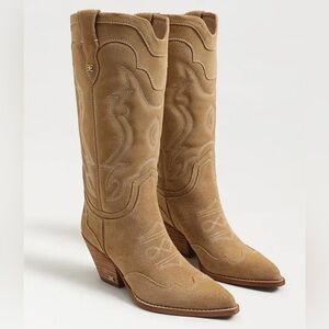 New Sam Edelman James Cowboy Boot Size 8